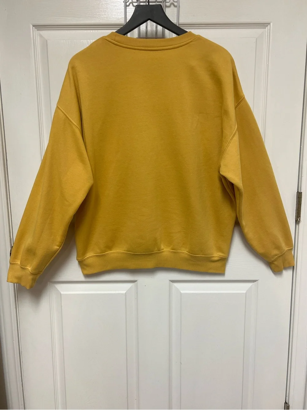 Yale University Men's Mustard Crewneck Sweatshirt